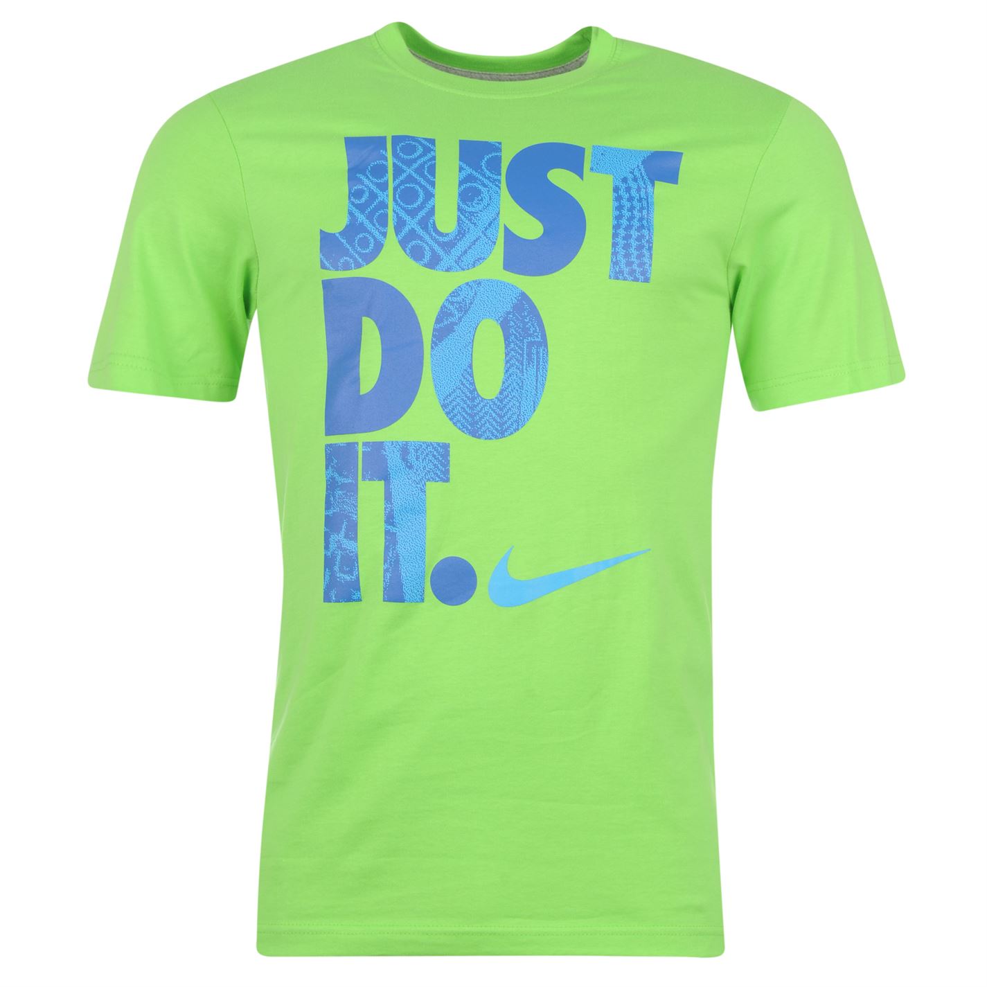 just do it shirt blue